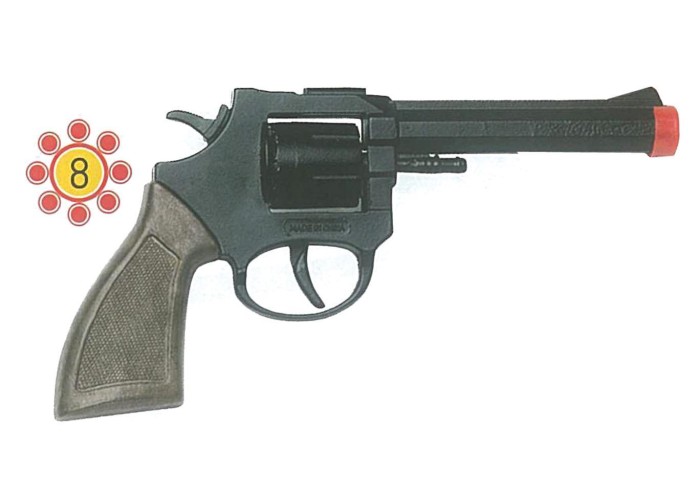 Πιστόλι πλαστικό 8σφαιρο Πιστόλι πλαστικό 8σφαιρο