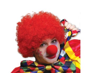 Περούκα κλόουν κόκκινη Περούκα κλόουν κόκκινη