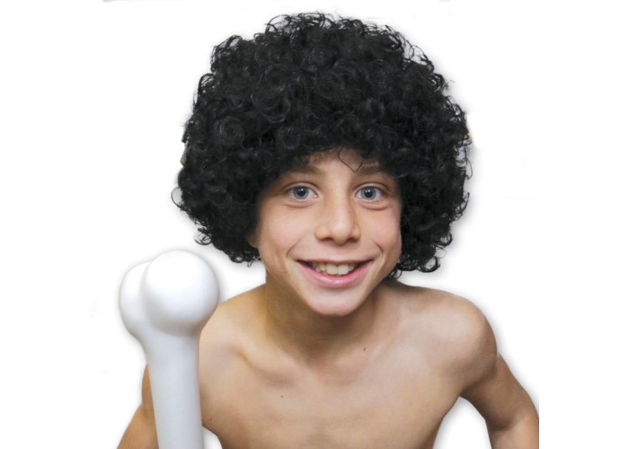 Περούκα ζουλού μαύρη Περούκα ζουλού μαύρη