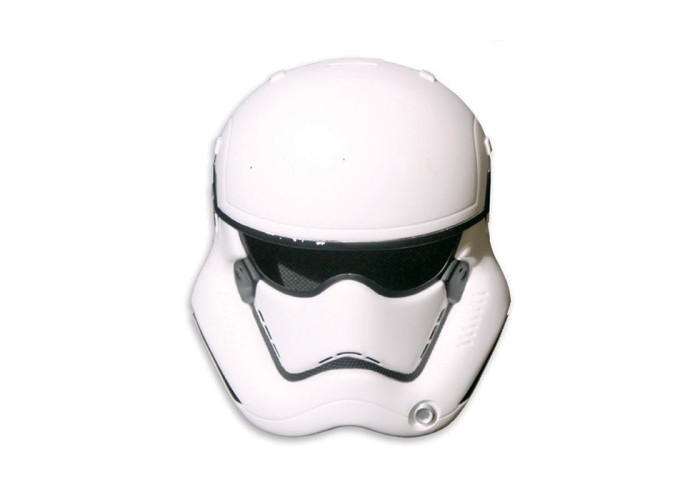 Μάσκα ρομπότ λευκή