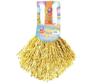 Πον πον χρυσό μεταλλιζέ Πον πον χρυσό μεταλλιζέ