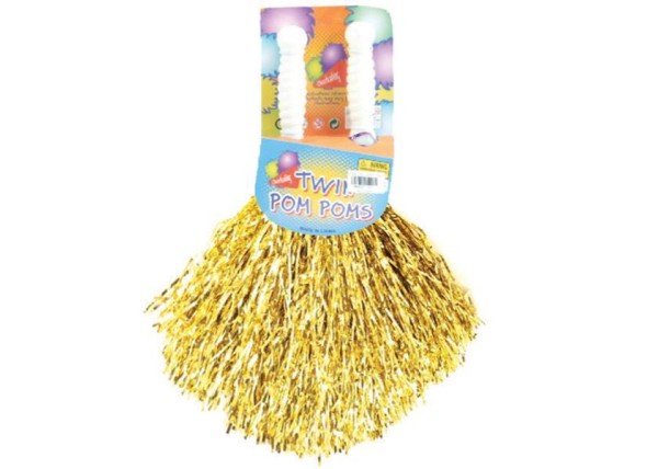 Πον πον χρυσό μεταλλιζέ Πον πον χρυσό μεταλλιζέ