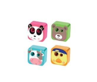 Adel ξύστρα Cubies New βαρελάκι διπλή 7mm - 12mm Adel ξύστρα Cubies New βαρελάκι διπλή 7mm - 12mm