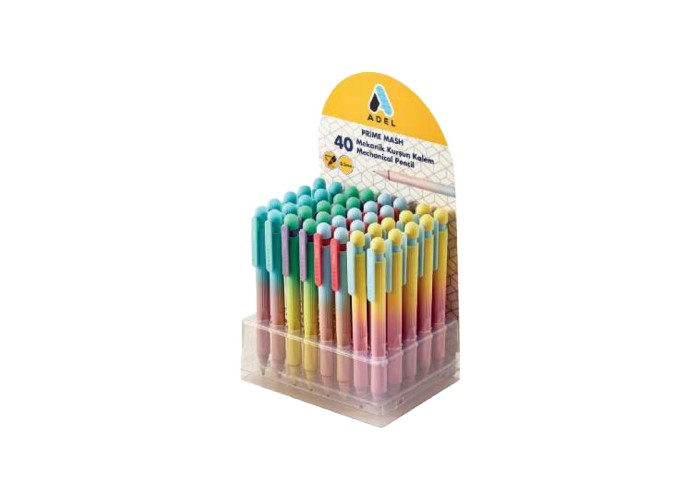 Adel μηχανικό μολύβι Prime Mash Soft με σβήστρα 0,5mm Adel μηχανικό μολύβι Prime Mash Soft με σβήστρα 0,5mm