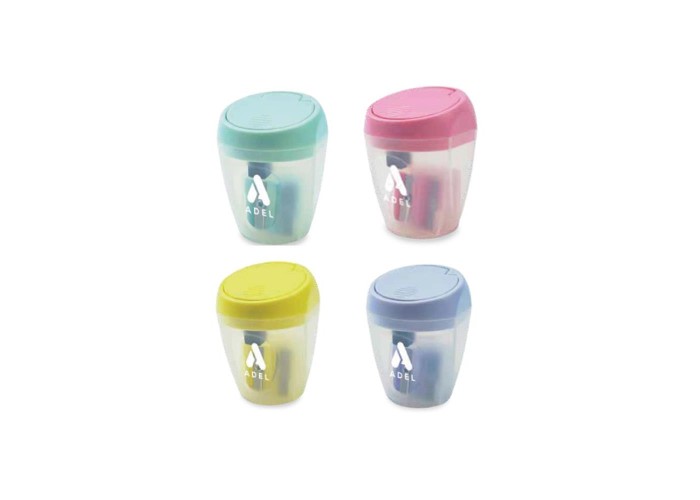 Adel Pastel colour ξύστρα βαρελάκι