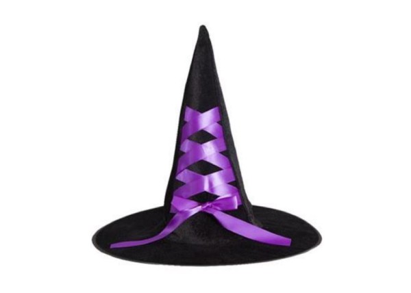 Καπέλο μάγισσας με σχέδιο Καπέλο μάγισσας με σχέδιο