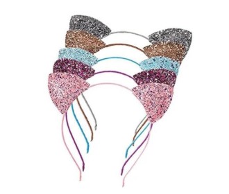 Στέκα γάτας με στρας κοκτέηλ 5 χρώματα