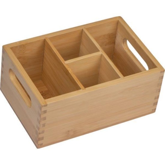 Θήκη για μαχαιροπίρουνα ξύλινη μεγάλη 18x12x8εκ. Θήκη για μαχαιροπίρουνα ξύλινη μεγάλη 18x12x8εκ.