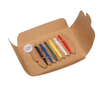 Σετ ραπτικής ταξιδιού οικολογικό 4,4x6,6x0,8εκ. Σετ ραπτικής ταξιδιού οικολογικό 4,4x6,6x0,8εκ.