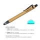 Στυλό Bamboo με λειτουργία αφής Υ14,2xØ1,1εκ. Δυνατότητα εκτύπωσης Στυλό Bamboo με λειτουργία αφής Υ14,2xØ1,1εκ. Δυνατότητα εκτύπωσης