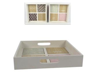 Δίσκος σερβιρίσματος ξύλινος Δίσκος σερβιρίσματος ξύλινος