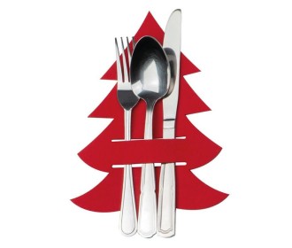 Χριστουγεννιάτικη θήκη μαχαιροπίρουνων fleece 21,5×17εκ. Χριστουγεννιάτικη θήκη μαχαιροπίρουνων fleece 21,5×17εκ.