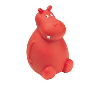 Κουμπαράς ιπποπόταμος Hippo κόκκινος  Υ13x8,6x8εκ.