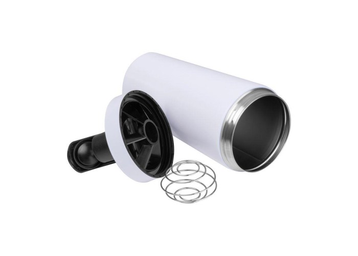 Shaker πρωτεΐνης ανοξείδωτο 750ml λευκό Shaker πρωτεΐνης ανοξείδωτο 750ml λευκό