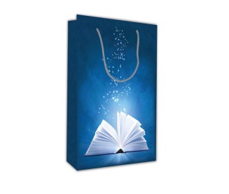 Next χάρτινη τσάντα Μπλε βιβλίο Υ28x18x6 Next χάρτινη τσάντα Μπλε βιβλίο Υ28x18x6