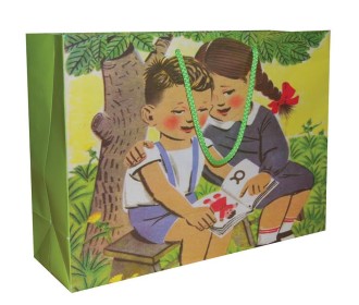 Next χάρτινη τσάντα Παλιό αναγνωστικό Υ26x36x12 Next χάρτινη τσάντα Παλιό αναγνωστικό Υ26x36x12