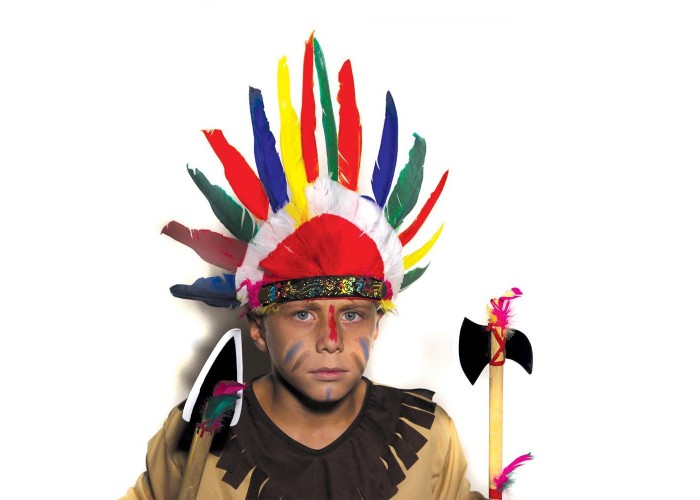 Καπέλο ινδιάνου με φτερά