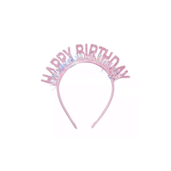 Στέκα Happy Birthday ροζ