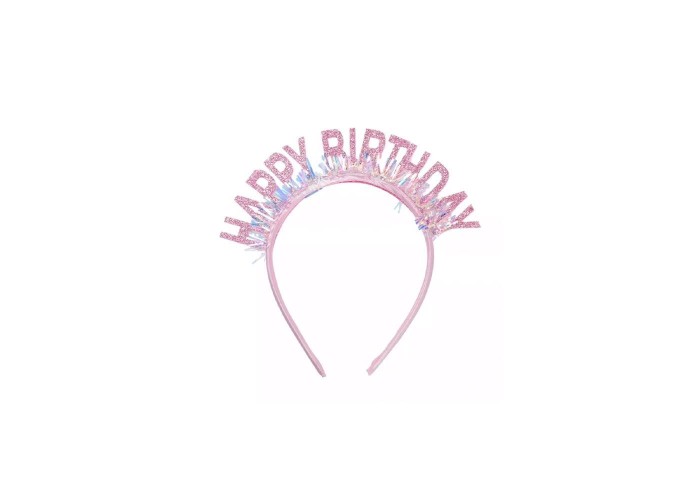 Στέκα Happy Birthday ροζ