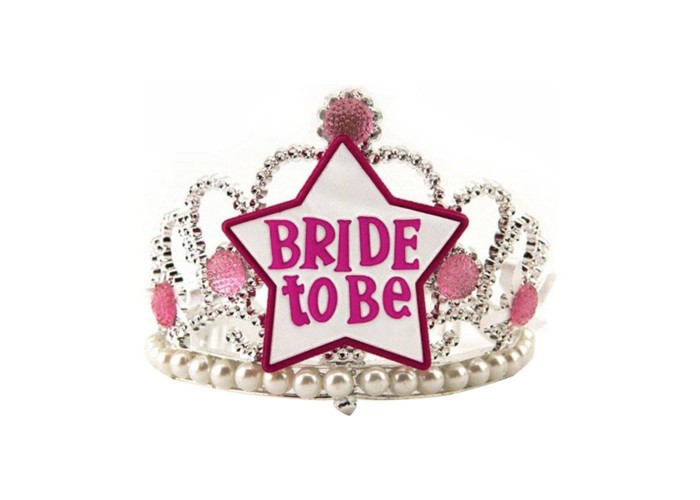 Κορώνα Bride to be με πέρλες