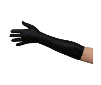 Γάντια μαύρα μακριά