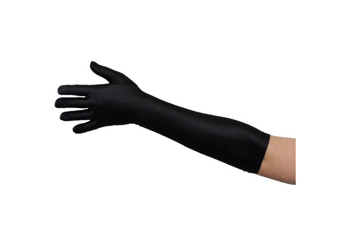 Γάντια μαύρα μακριά