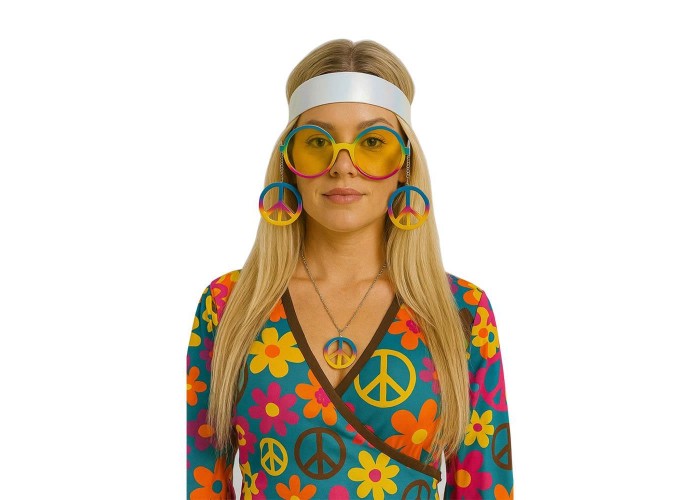 Γυαλιά χίπισσας με σκουλαρίκια Γυαλιά χίπισσας με σκουλαρίκια