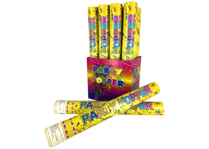 Φαντασμαγορικός κύλινδρος μεταλλιζέ πολύχρωμος 40εκ.