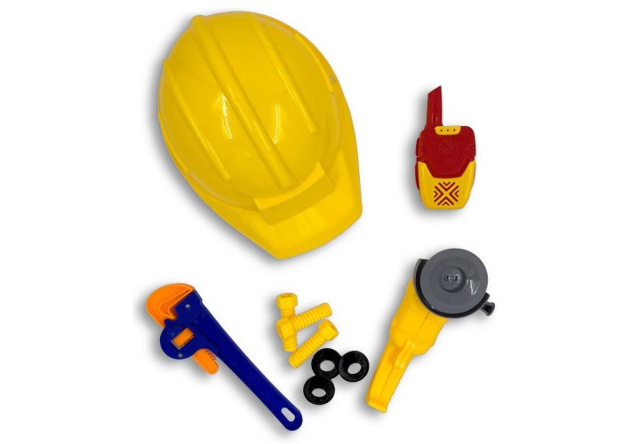 Καπέλο με σετ εργαλείων Μάστορα κίτρινο Καπέλο με σετ εργαλείων Μάστορα κίτρινο