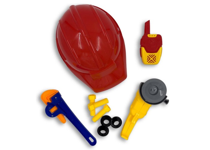Καπέλο με σετ εργαλείων Μάστορα κόκκινο Καπέλο με σετ εργαλείων Μάστορα κόκκινο