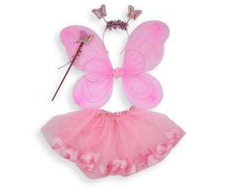 Σετ πεταλούδας ροζ