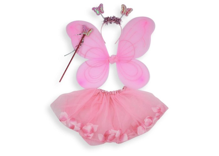 Σετ πεταλούδας ροζ