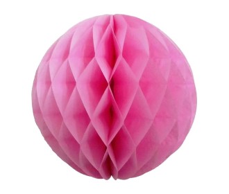 Χάρτινη μπάλα ροζ 30εκ.