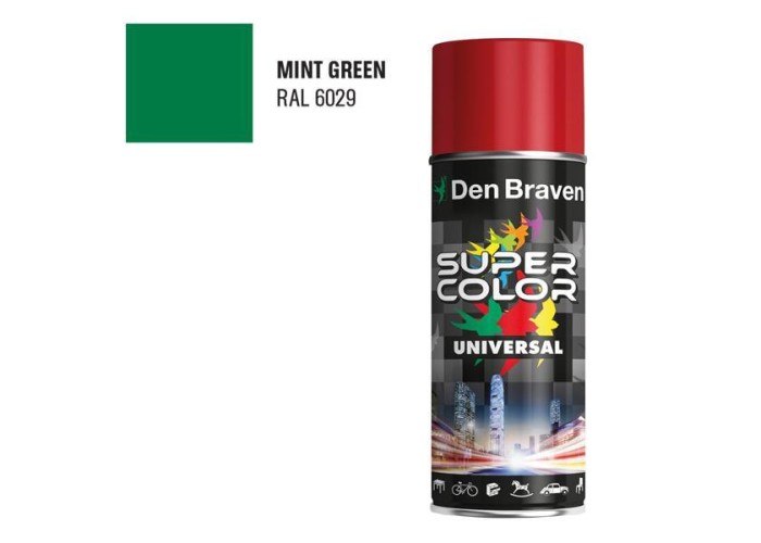 Den Braven SC UNIVERSAL ακρυλικό σπρέι πράσινο 400ml Den Braven SC UNIVERSAL ακρυλικό σπρέι πράσινο 400ml