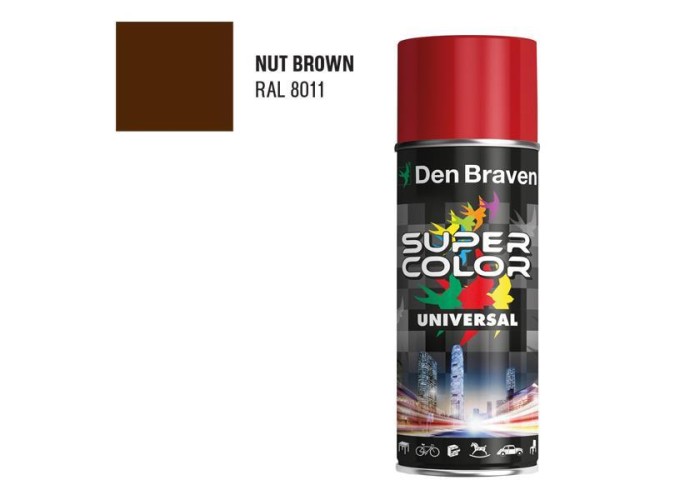 Den Braven SC UNIVERSAL ακρυλικό σπρέι καφέ 400ml Den Braven SC UNIVERSAL ακρυλικό σπρέι καφέ 400ml