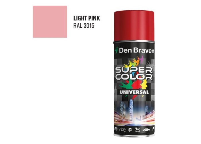 Den Braven SC UNIVERSAL ακρυλικό σπρέι ροζ 400ml