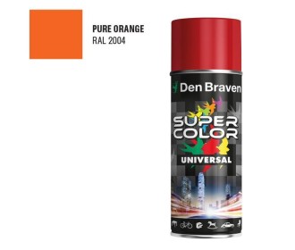 Den Braven SC UNIVERSAL ακρυλικό σπρέι πορτοκαλί 400ml Den Braven SC UNIVERSAL ακρυλικό σπρέι πορτοκαλί 400ml