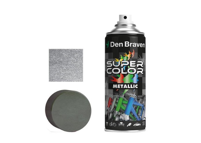 Den Braven SC σπρέι ασημί μεταλλικό 400ml Den Braven SC σπρέι ασημί μεταλλικό 400ml