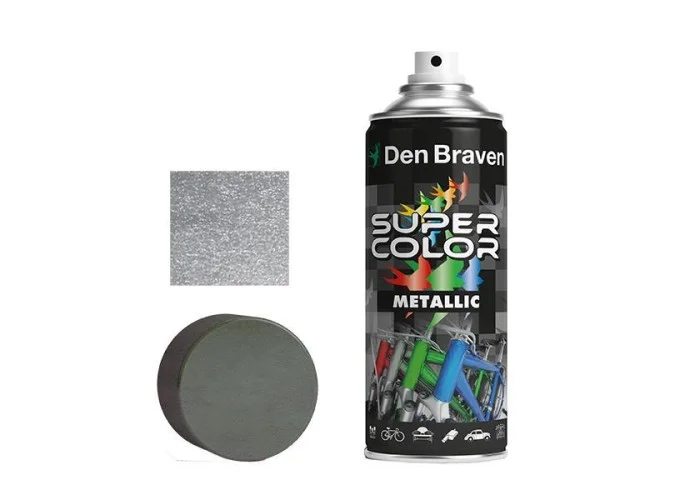 Den Braven SC σπρέι ασημί μεταλλικό 400ml