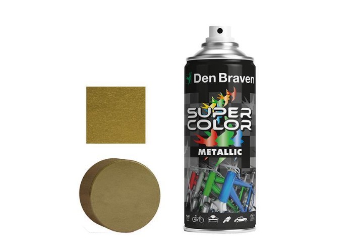 Den Braven SC σπρέι χρυσό μεταλλικό 400ml Den Braven SC σπρέι χρυσό μεταλλικό 400ml