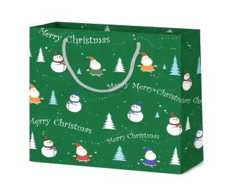 Next χάρτινη τσάντα Merry Christmas Υ40x46x14