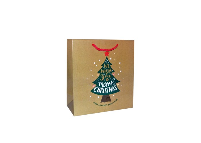 Next χάρτινη τσάντα Christmas tree Υ24x23x10εκ Next χάρτινη τσάντα Christmas tree Υ24x23x10εκ