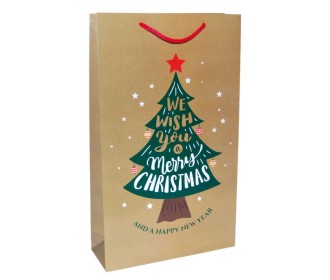 Next χάρτινη τσάντα Christmas tree Υ41x24,5x9εκ Next χάρτινη τσάντα Christmas tree Υ41x24,5x9εκ