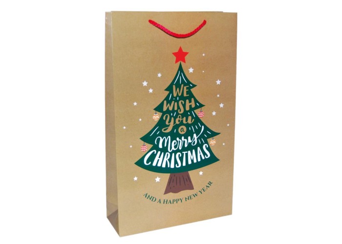 Next χάρτινη τσάντα Christmas tree Υ41x24,5x9εκ Next χάρτινη τσάντα Christmas tree Υ41x24,5x9εκ