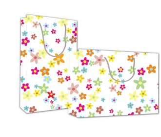 Next χάρτινη τσάντα Λουλούδια Υ40x46x14