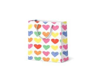 Next χάρτινη τσάντα Καρδούλες Υ24x23x10 Next χάρτινη τσάντα Καρδούλες Υ24x23x10