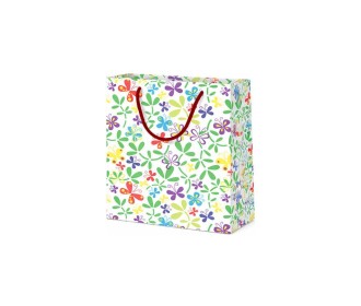 Next χάρτινη τσάντα Πολύχρωμες πεταλούδες Υ24x23x10 Next χάρτινη τσάντα Πολύχρωμες πεταλούδες Υ24x23x10