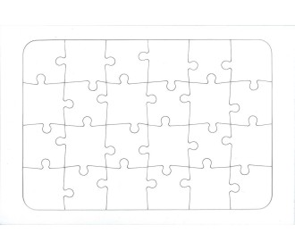 Next παζλ ζωγραφικής λευκό 22x32εκ.