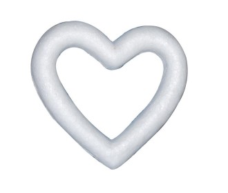 Κρίκος καρδιά πολυστιρένης-φελιζόλ 115x106χιλ. Κρίκος καρδιά πολυστιρένης-φελιζόλ 115x106χιλ.