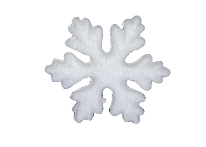 Χιονονιφάδα πολυστιρένης-φελιζόλ 6x6εκ. Χιονονιφάδα πολυστιρένης-φελιζόλ 6x6εκ.